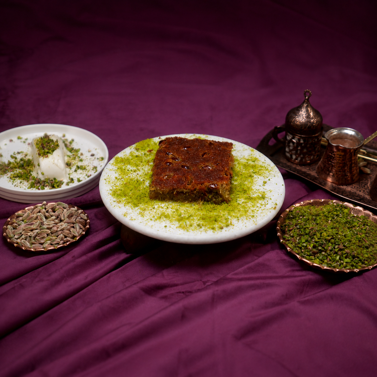 Fıstıklı Basma Kadayıf - Neves Baklava