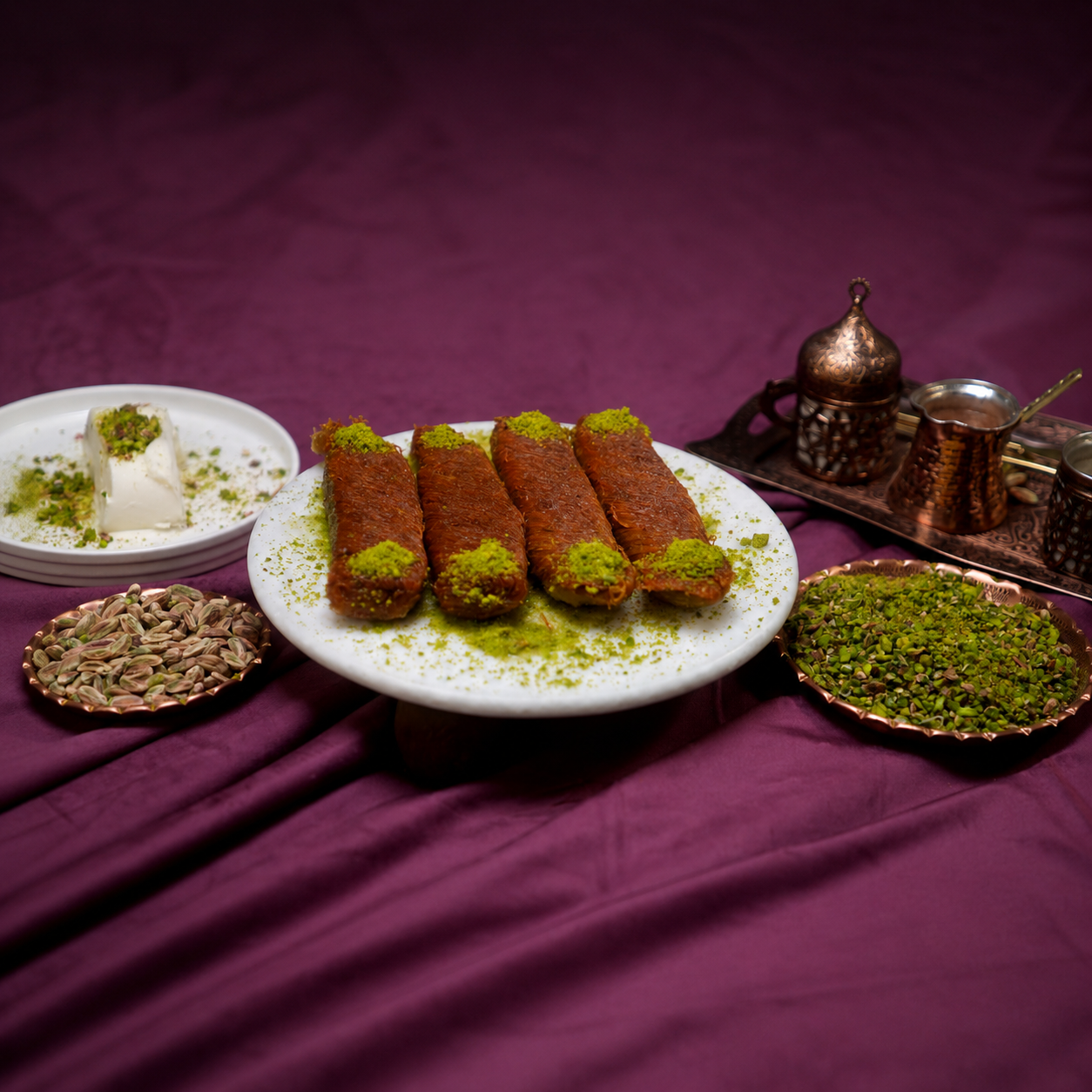 Fıstıklı Diyarbakır Burma Kadayıf - Neves Baklava